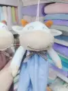 The little Ox zodiac doll hand towel is super absorbent and penetrates the kitchen and bathroom decoration Specification image
